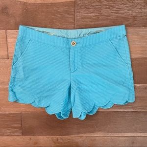 Lilly Pulitzer Blue Buttercup Shorts